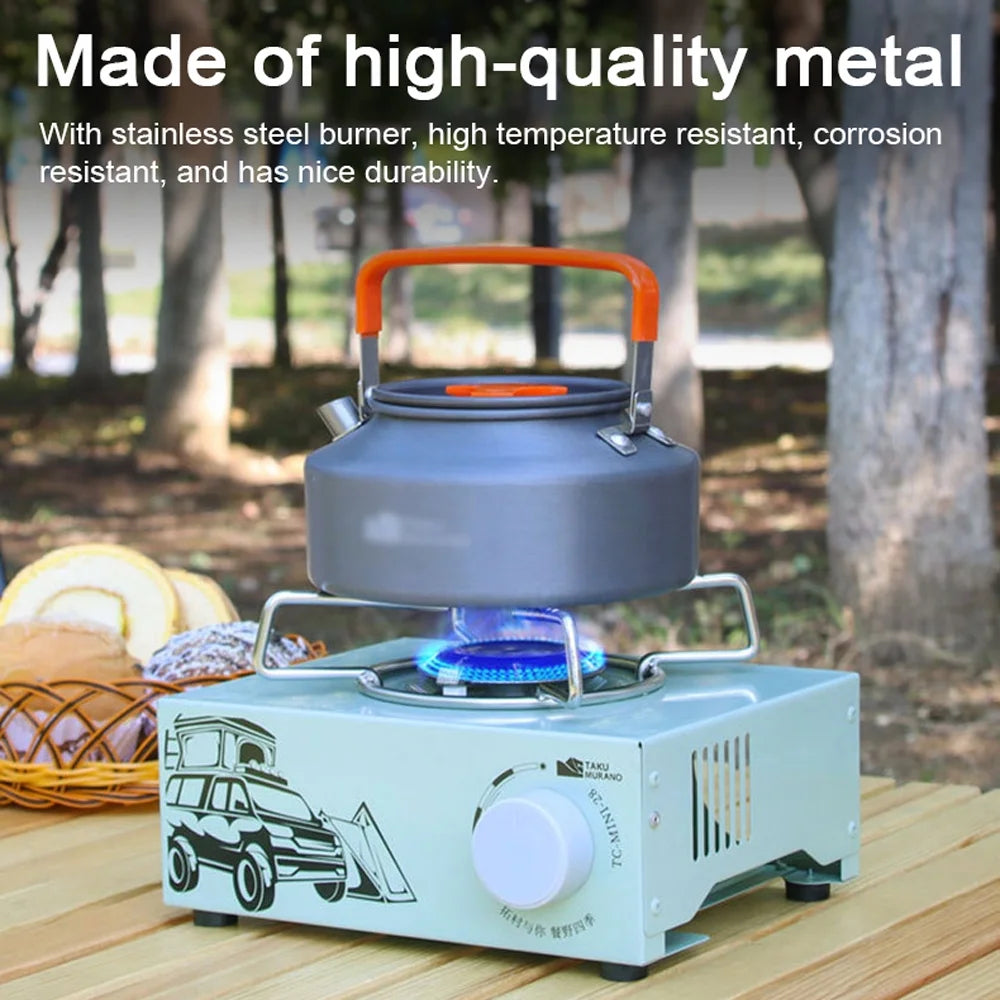 Cassette Portable Gas Butane Stove 2100W with Piezo Ignition J437547