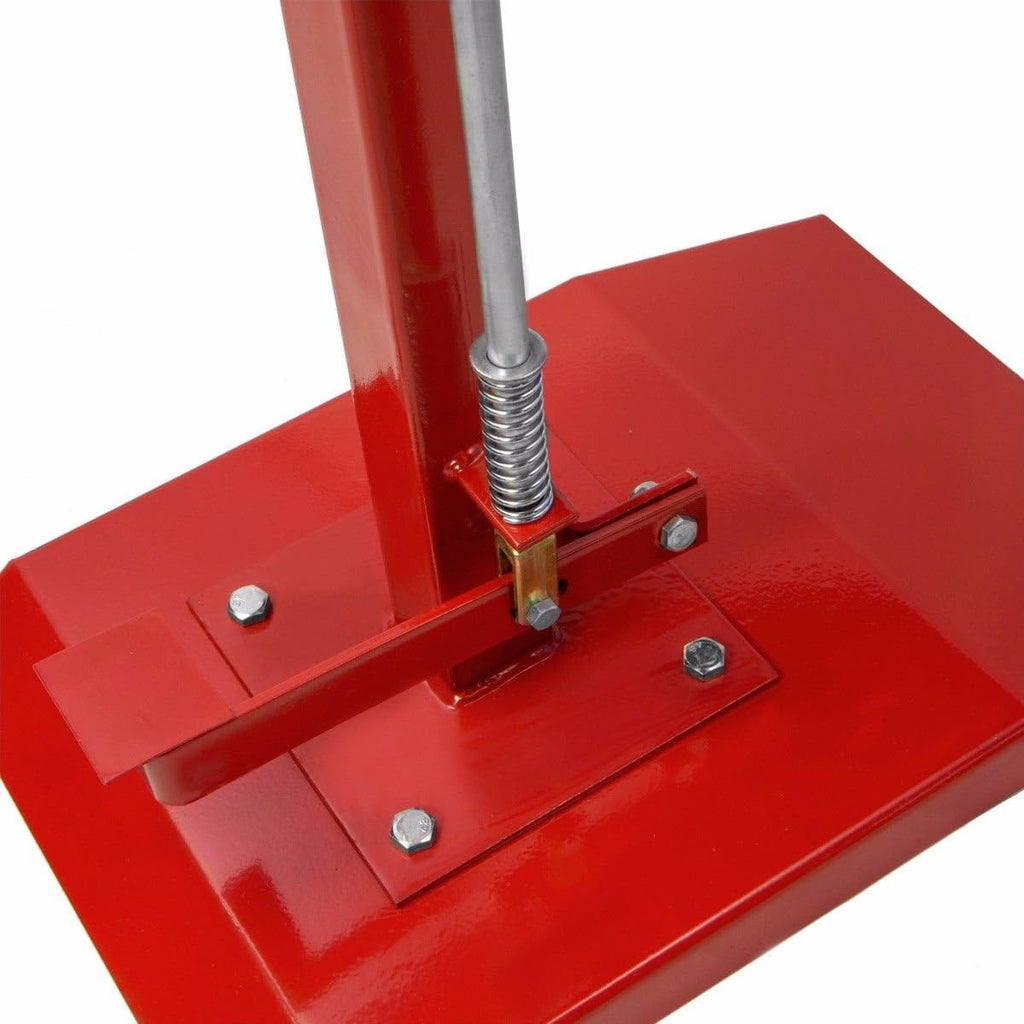 Manual Tire Spreader Portable Tire Changer Stand Adjustable LED Light Tool A3567