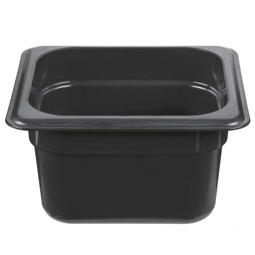 1/6 Size High Heat X-Pan - 4x22 Deep - Black Onyx L34924