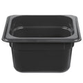 1/6 Size High Heat X-Pan - 4x22 Deep - Black Onyx L34924