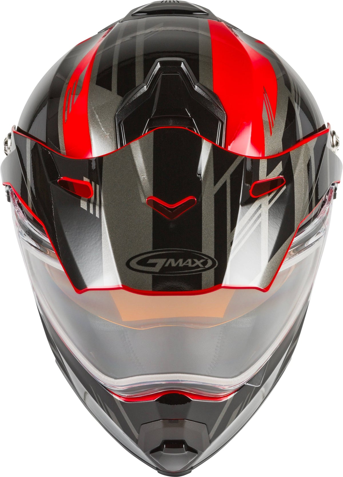 Red/Black/Silver Large Snow Helmet Q190160