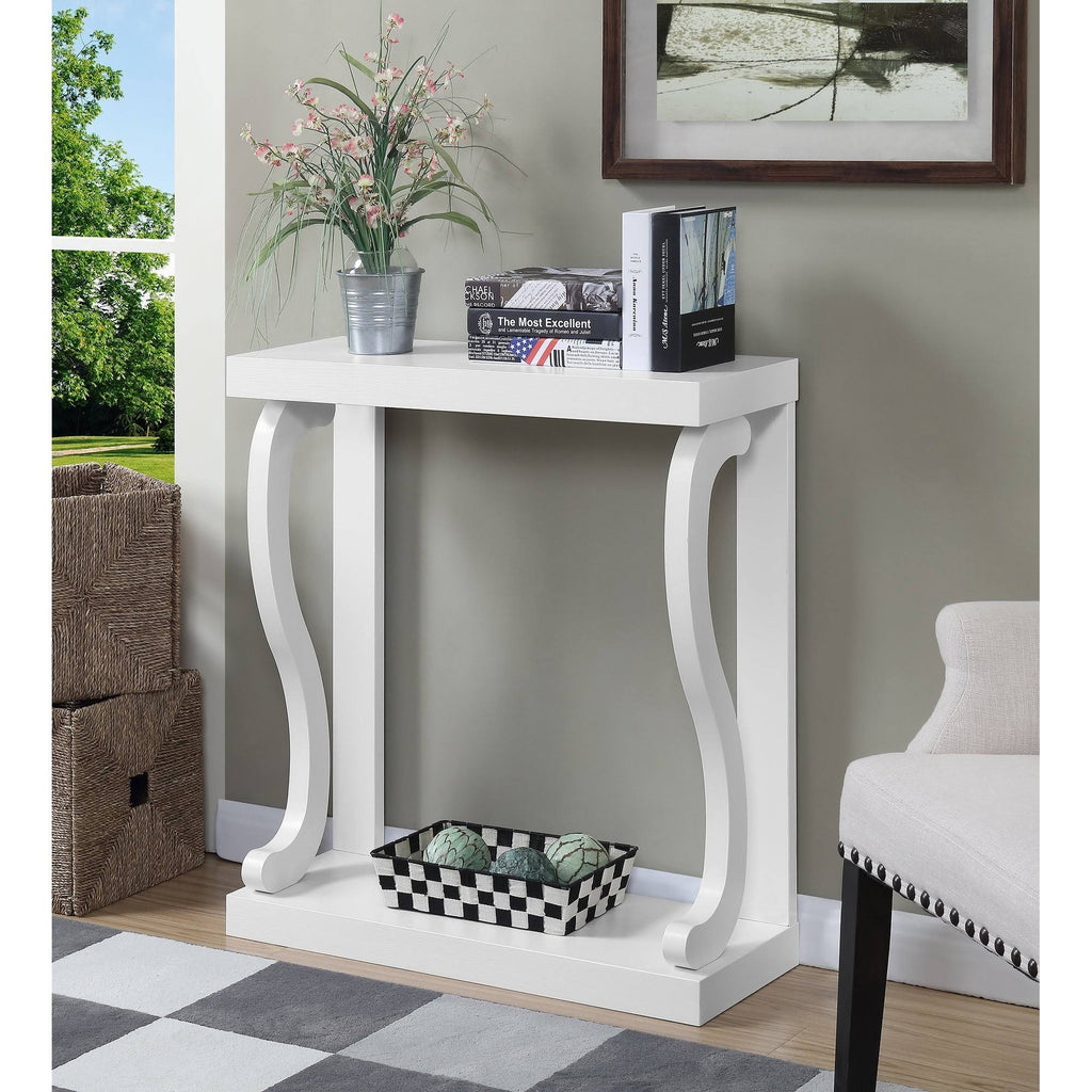 White Console Table A5160
