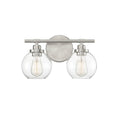 Satin Nickel 2 Light Bath G116