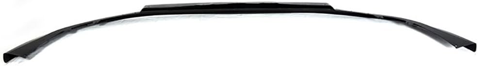 Black PP Front Bumper Lip Under Chin Spoiler Pack of 2 S71984