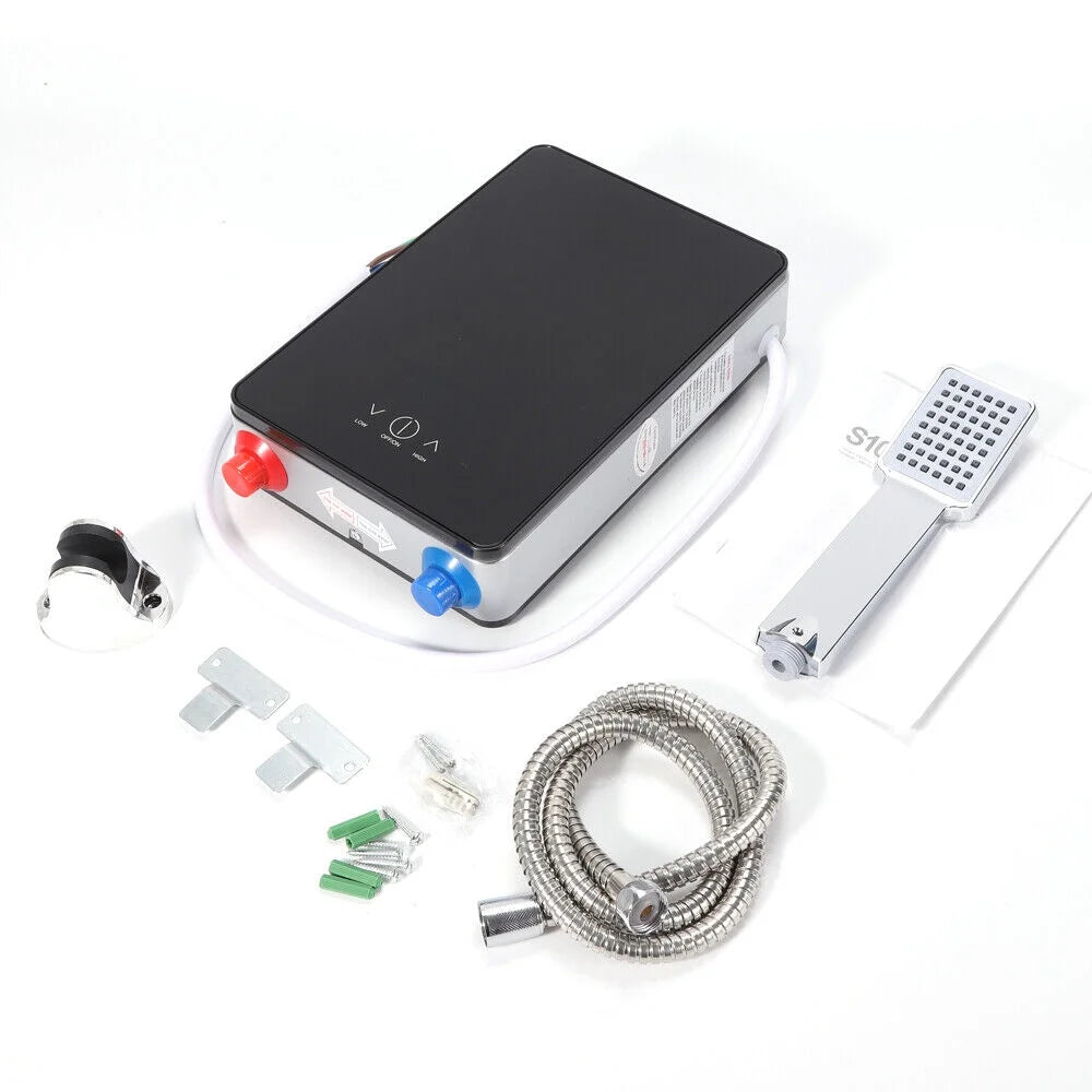 Black Compact Instant Hot Water Heater G858