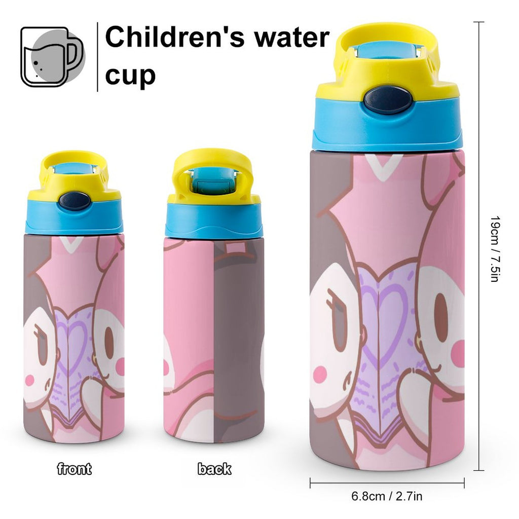 Stainless Steel Vacuum Insulated Straw Water Bottle P225