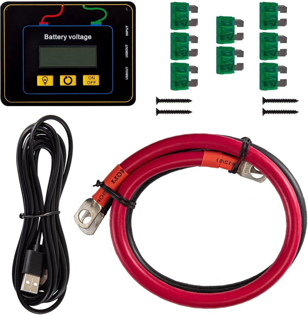 2000W Modified Sine Wave Power Inverter with LCD Display Q125