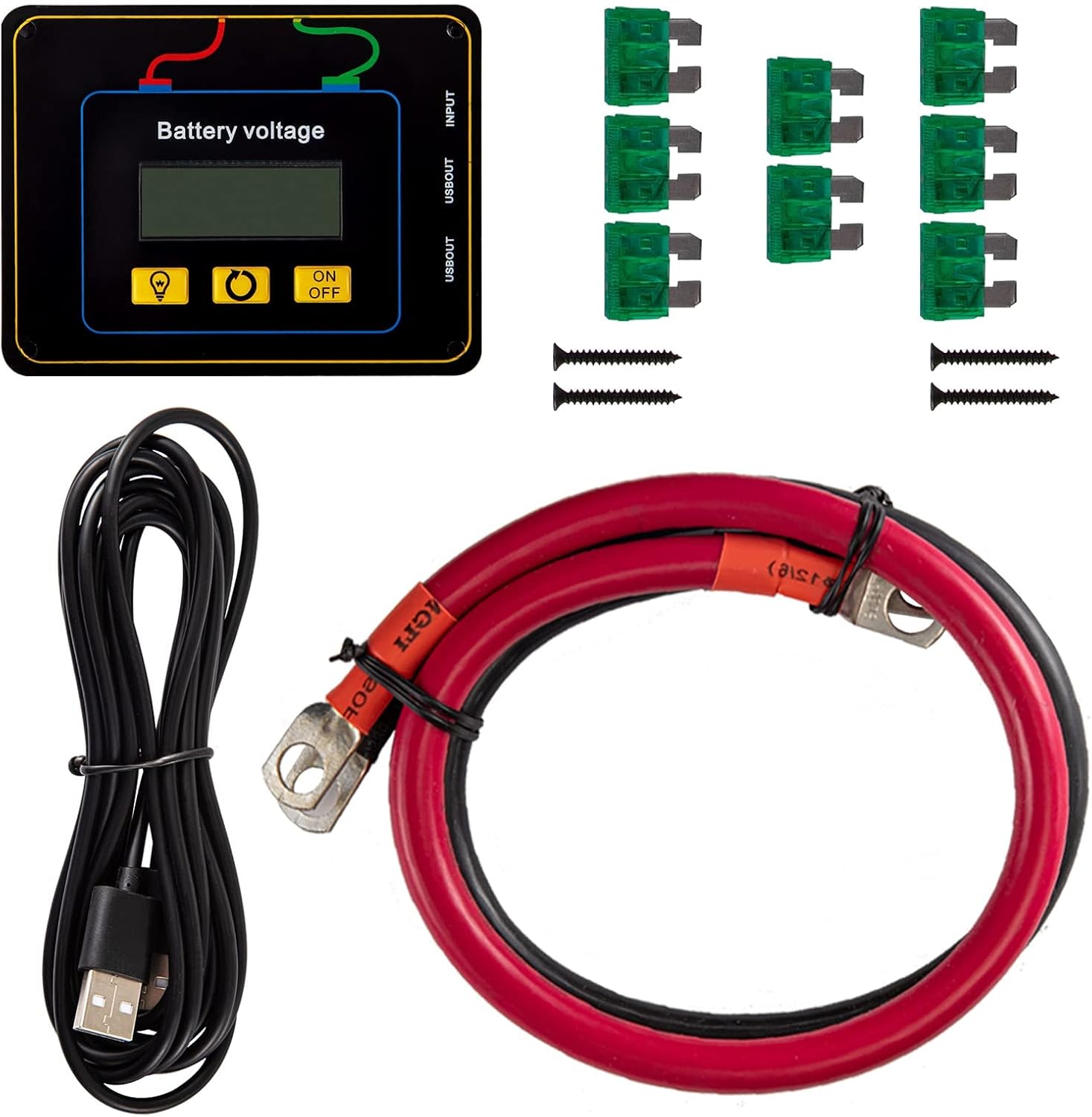 2000W Modified Sine Wave Power Inverter with LCD Display Q125