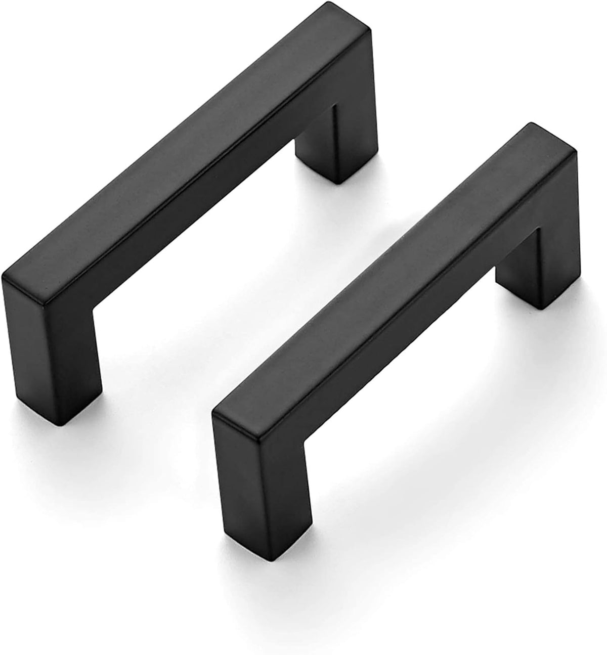 30 Pack 3 Inch Matte Black Cabinet Handles Drawer Pulls L1481