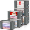 90L Foldable Clothes Storage Bags with Handles S76684
