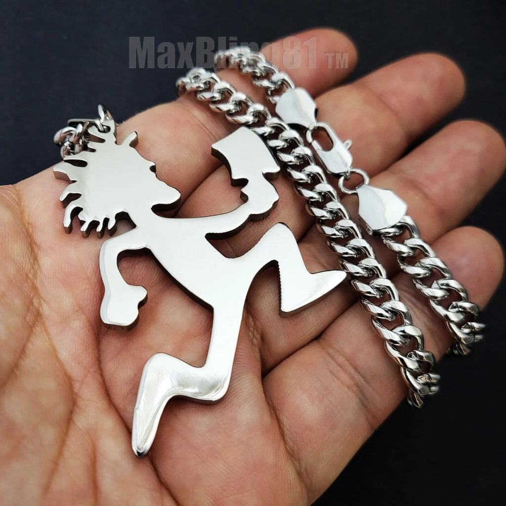 Stainless Steel Cuban Chain Necklace S39284