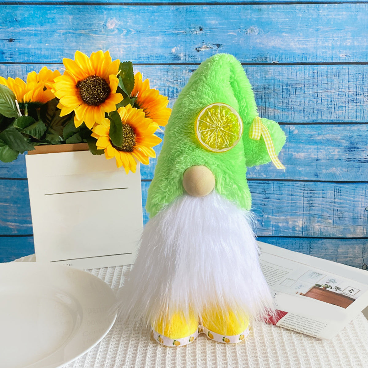 Standing Posture Gnomes Plush Doll R16135