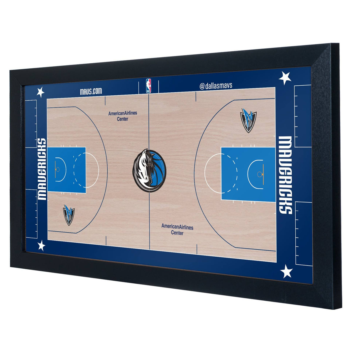 NBA Court Framed Plaque Y7081