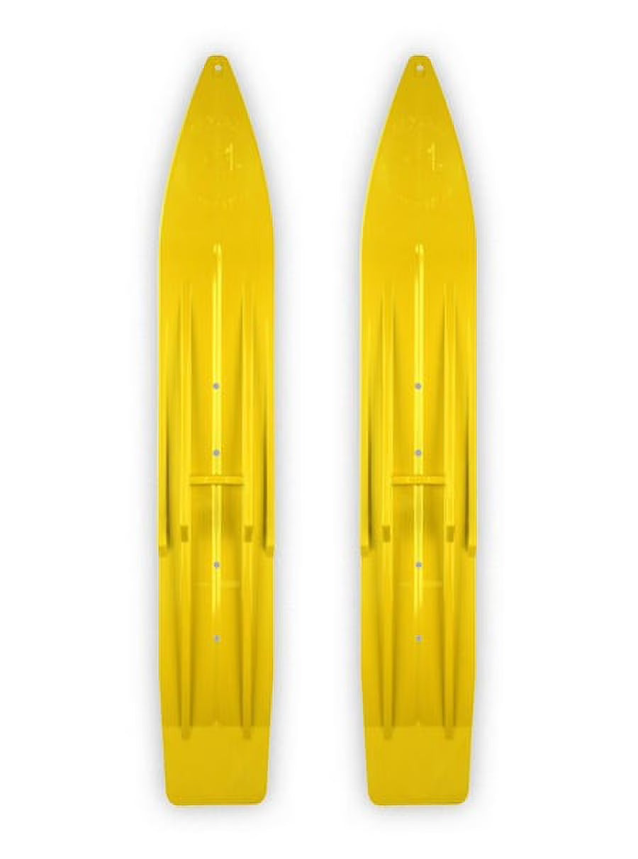 Yellow Snowmobile Skis A543