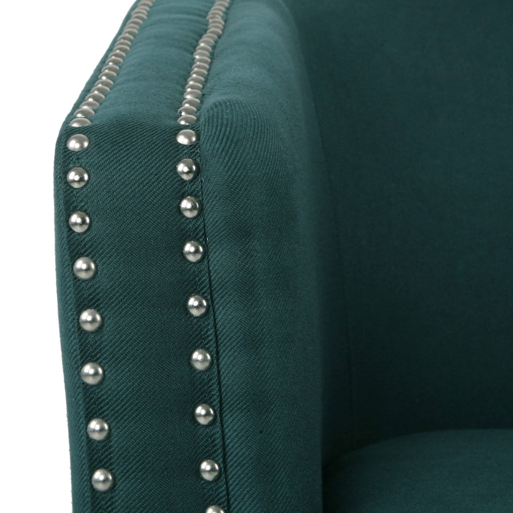 Green Fabric Swivel Chair G137845
