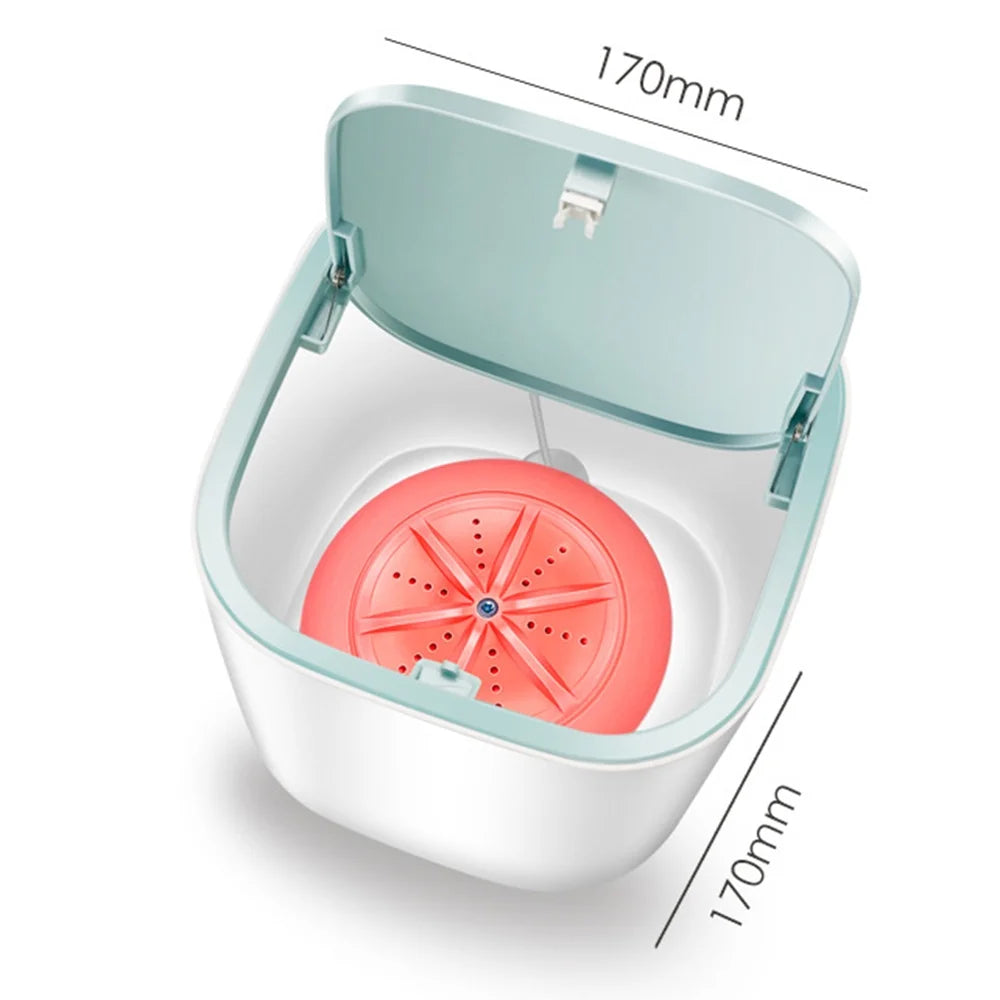 Portable Rotating Laundry Barrel Washer T813786