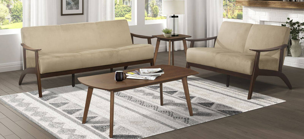 Light Brown Loveseat O5617