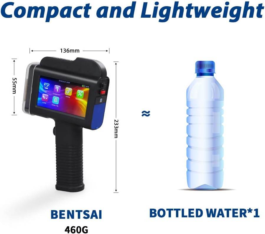 1 Inch Handheld Labeler with 4.3 Inch HD LED Touch Screen J15759