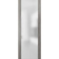 Slab Barn Door Panel Frosted Glass Ginger Ash 36x22 x 80x22 E684304
