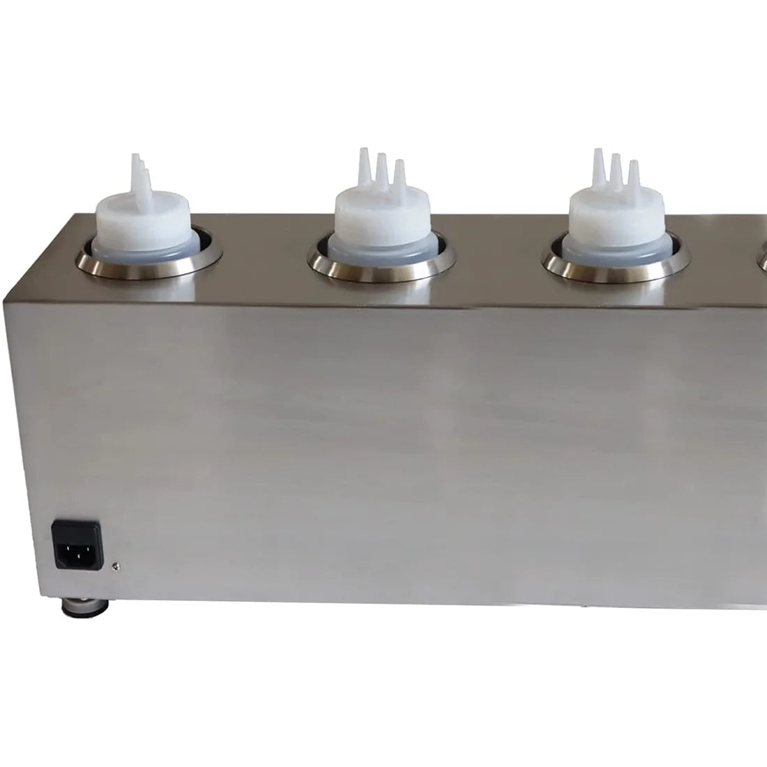 4 Pots Electric Sauce Warmer Stainless Steel J683151