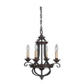 4-Light Candle Style Chandelier B62050