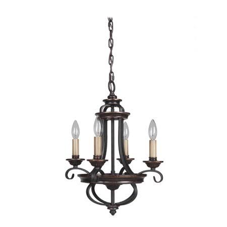 4-Light Candle Style Chandelier B62050