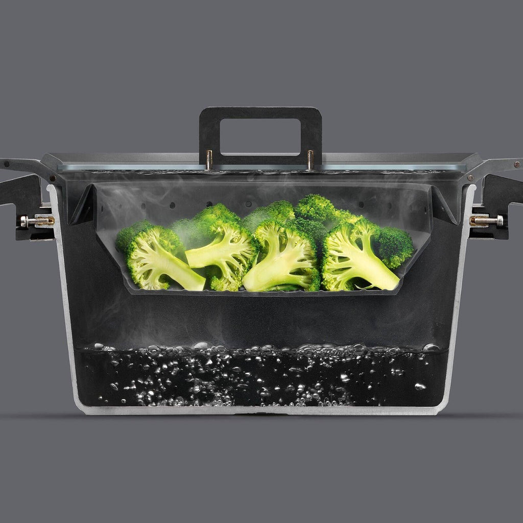 Stock Pot with Lid & Silicone Insert A51680