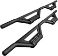 Textured Black Drop Step Running Boards for Toyota Tacoma Double Cab C89586