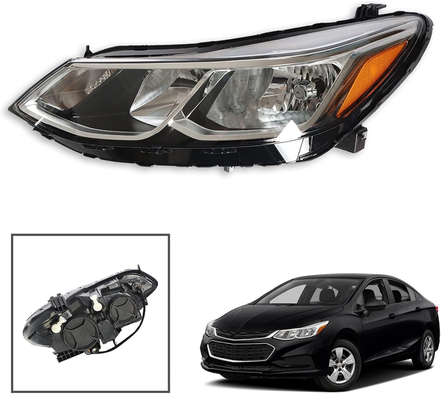 Replacement Projector Headlight Assembly Left Side P449173