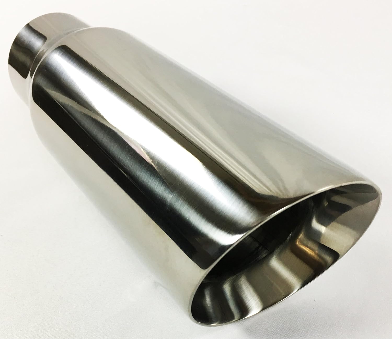 Polished Stainless Steel Double Wall Exhaust Tip Pack of 2 S844916