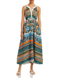 Linen Long Maxi Dress B1794