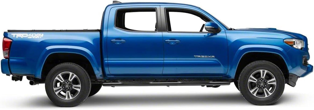 Black 5-Inch Oval Bent End Side Step Bars B717652