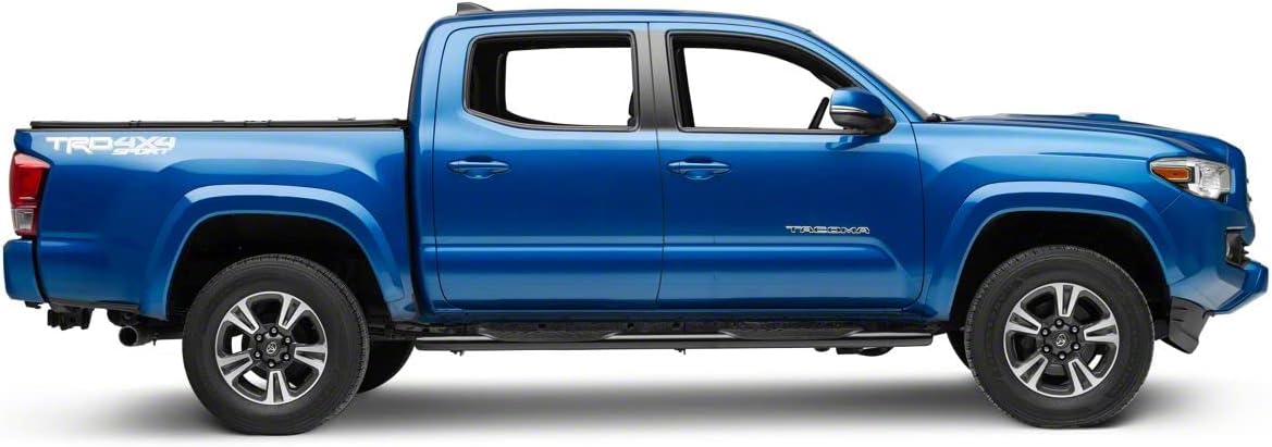 Black 5-Inch Oval Bent End Side Step Bars B717652