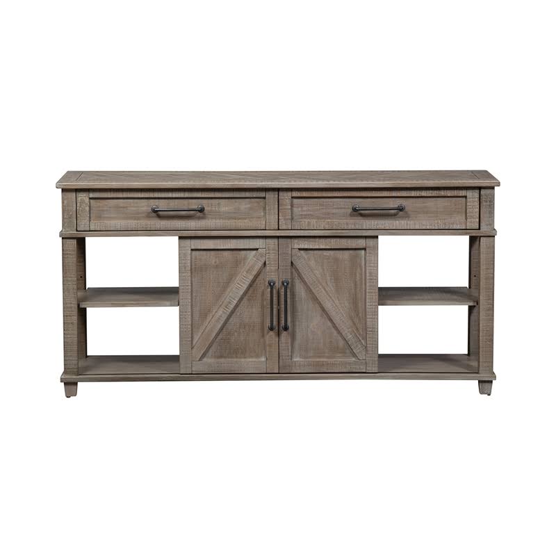 Transitional Sofa Table in Tan V798355