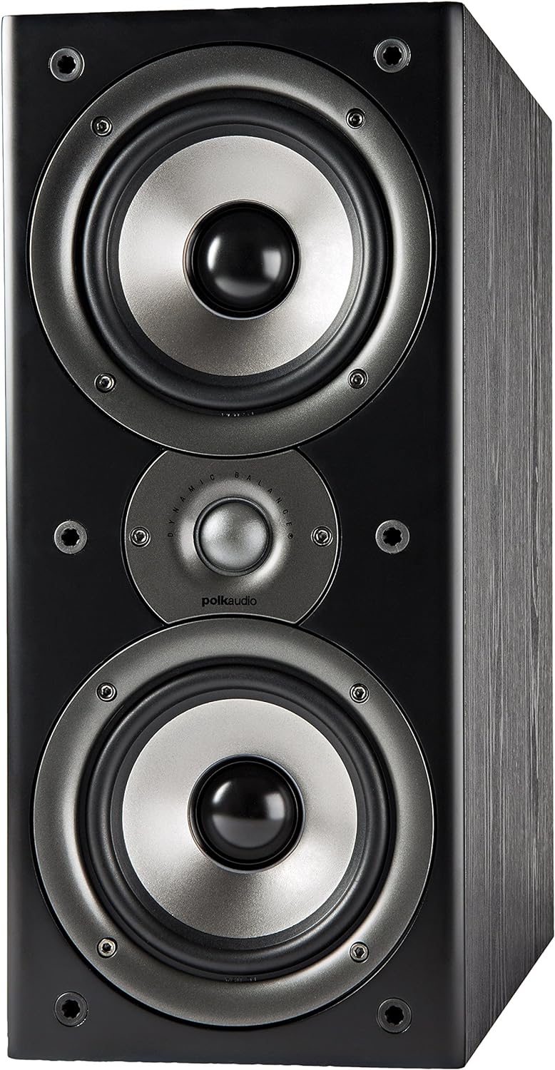 Pair of Bookshelf Speakers, Midnight Black G538