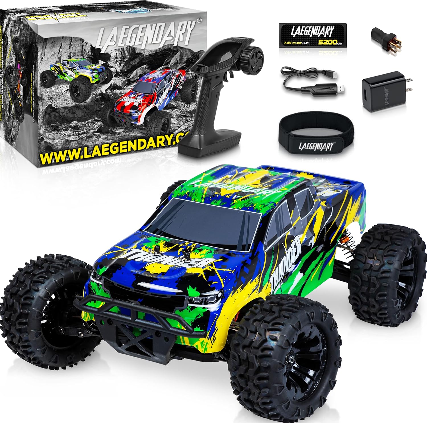 Brushless RC Monster Truck 4x4 Off Road Electric K261917