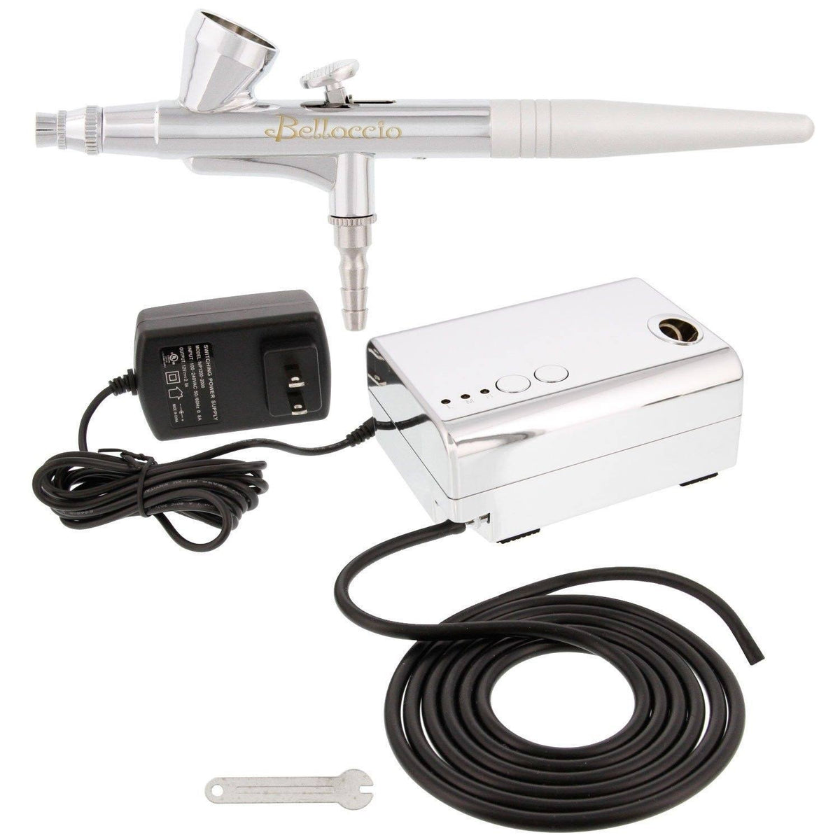 Professional Beauty Airbrush Cosmetic Makeup System with 4 Fair Shades Foundation in 1/4 Ounce Bottles V954