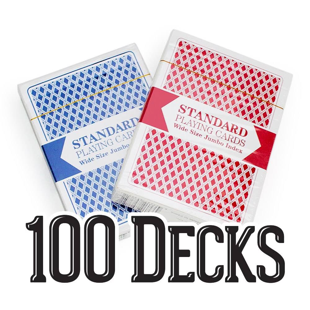100 Decks Playing Cards V86174