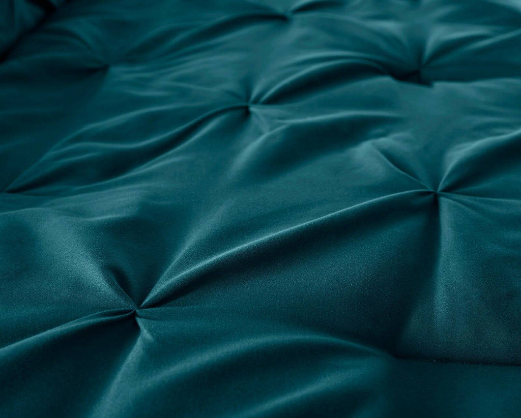 7 Piece Emerald California King Comforter Set E399