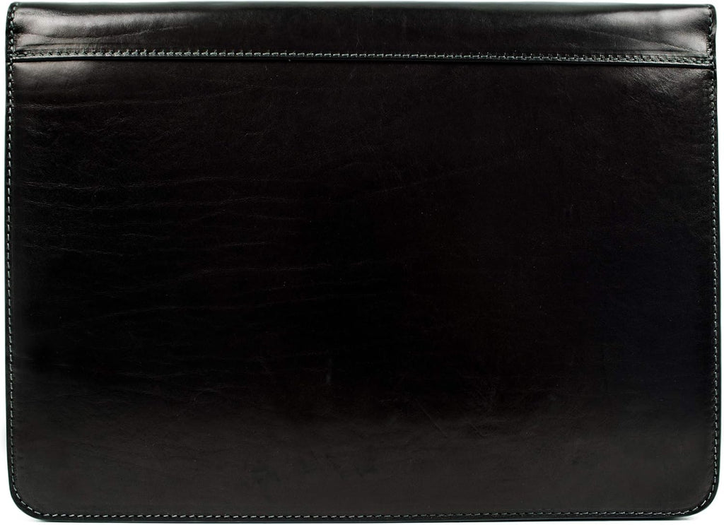 Dark Brown Leather Portfolio Document Folder Z54173