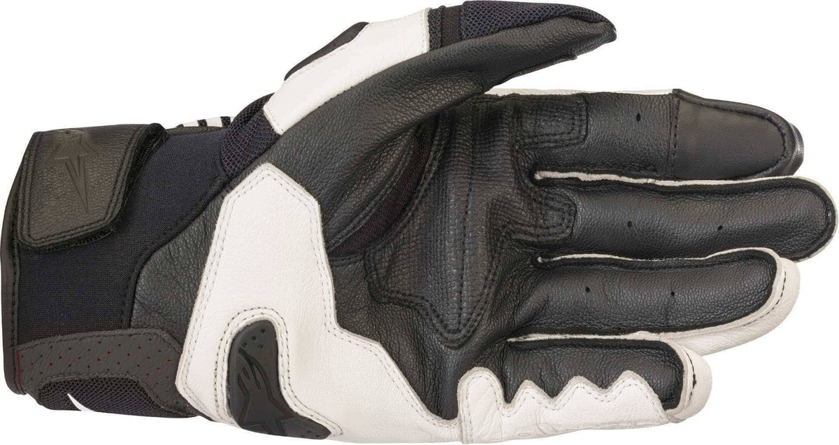 Black White Carbon Gloves M23102