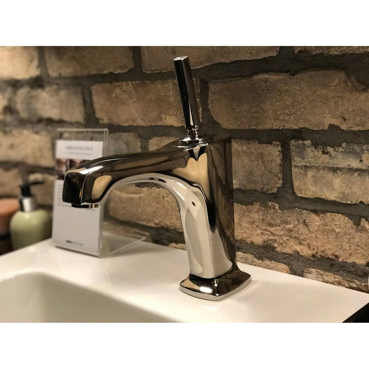 French Gold Single Hole Bathroom Faucet P51643