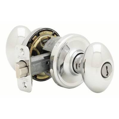 Iron Black Finish Entry Door Lock U856292