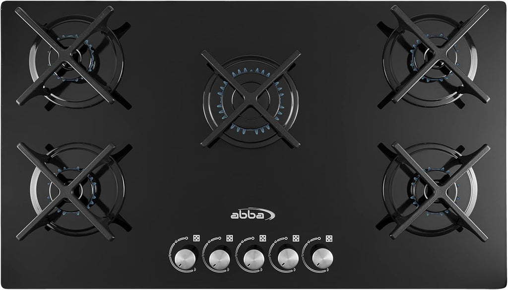 30" Gas Cooktop with 5 Burners, Tempered Glass Surface U142