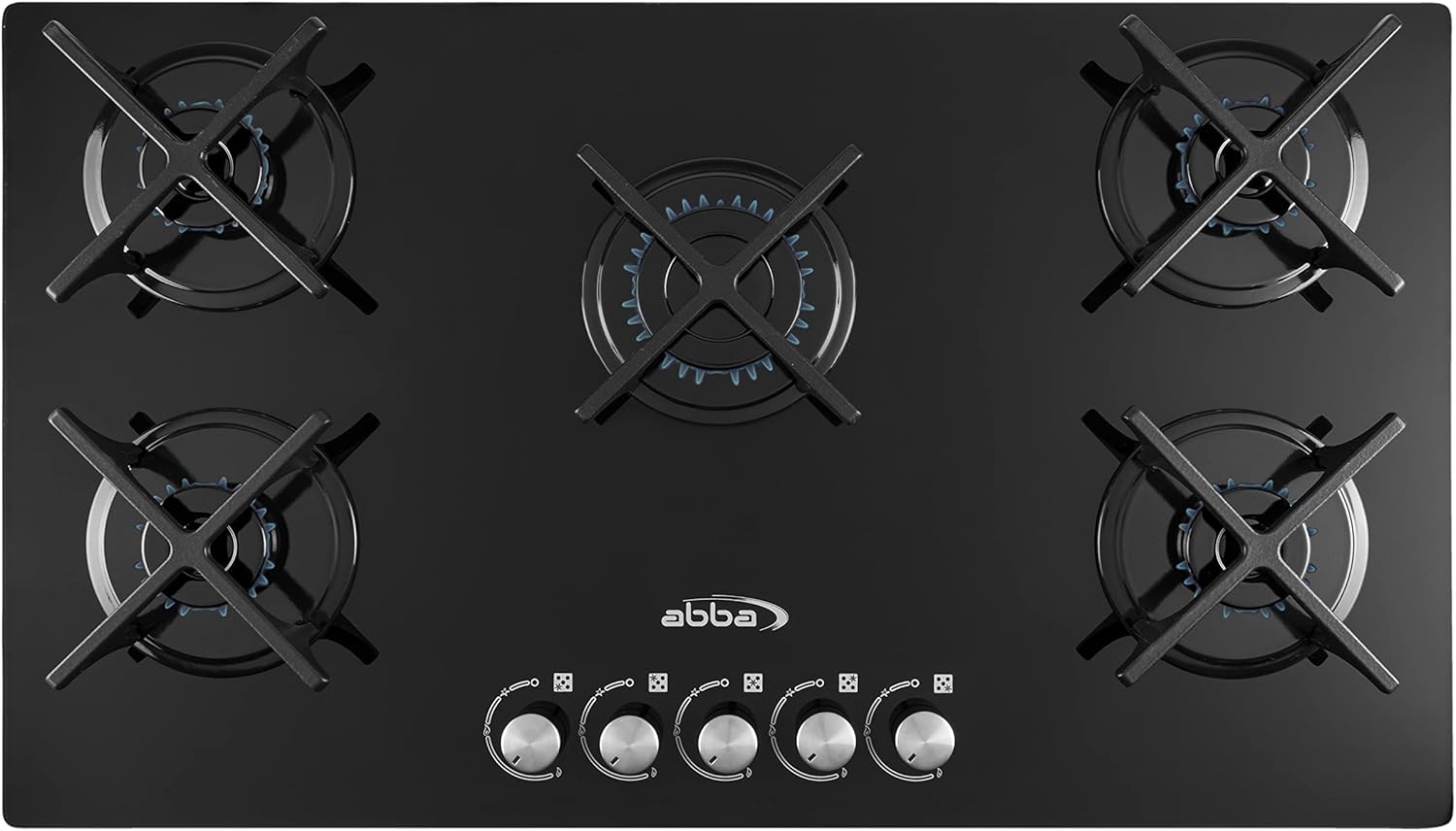 30" Gas Cooktop with 5 Burners, Tempered Glass Surface U142