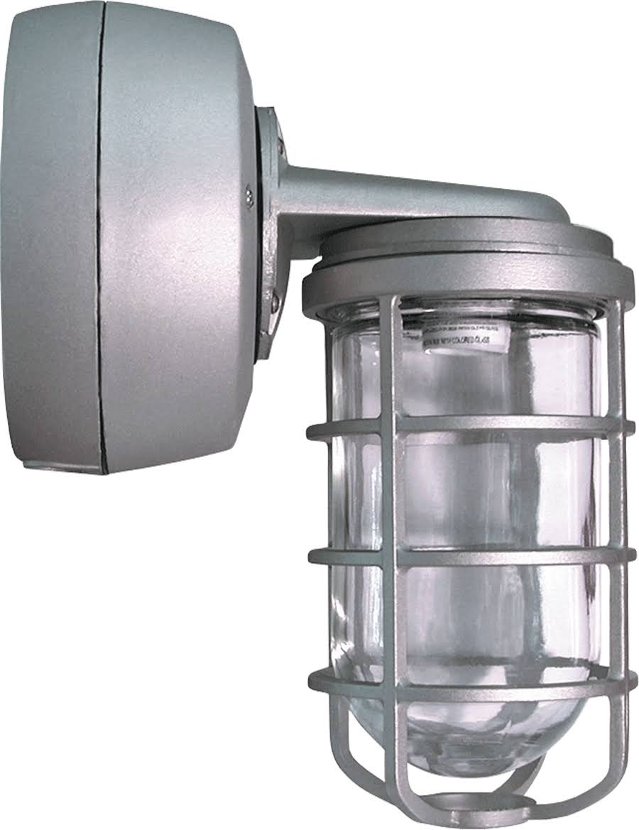 70W Metal Halide HID Bracket with Glass Globe Cast Guard L808
