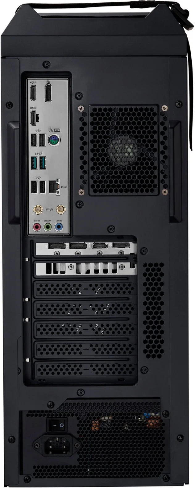 Gaming PC with Intel Core i7-13700KF CPU, 64GB RAM, 2TB NVMe SSD + 16TB HDD, NVIDIA GeForce RTX 3090 24GB, Windows 11 Home K5327