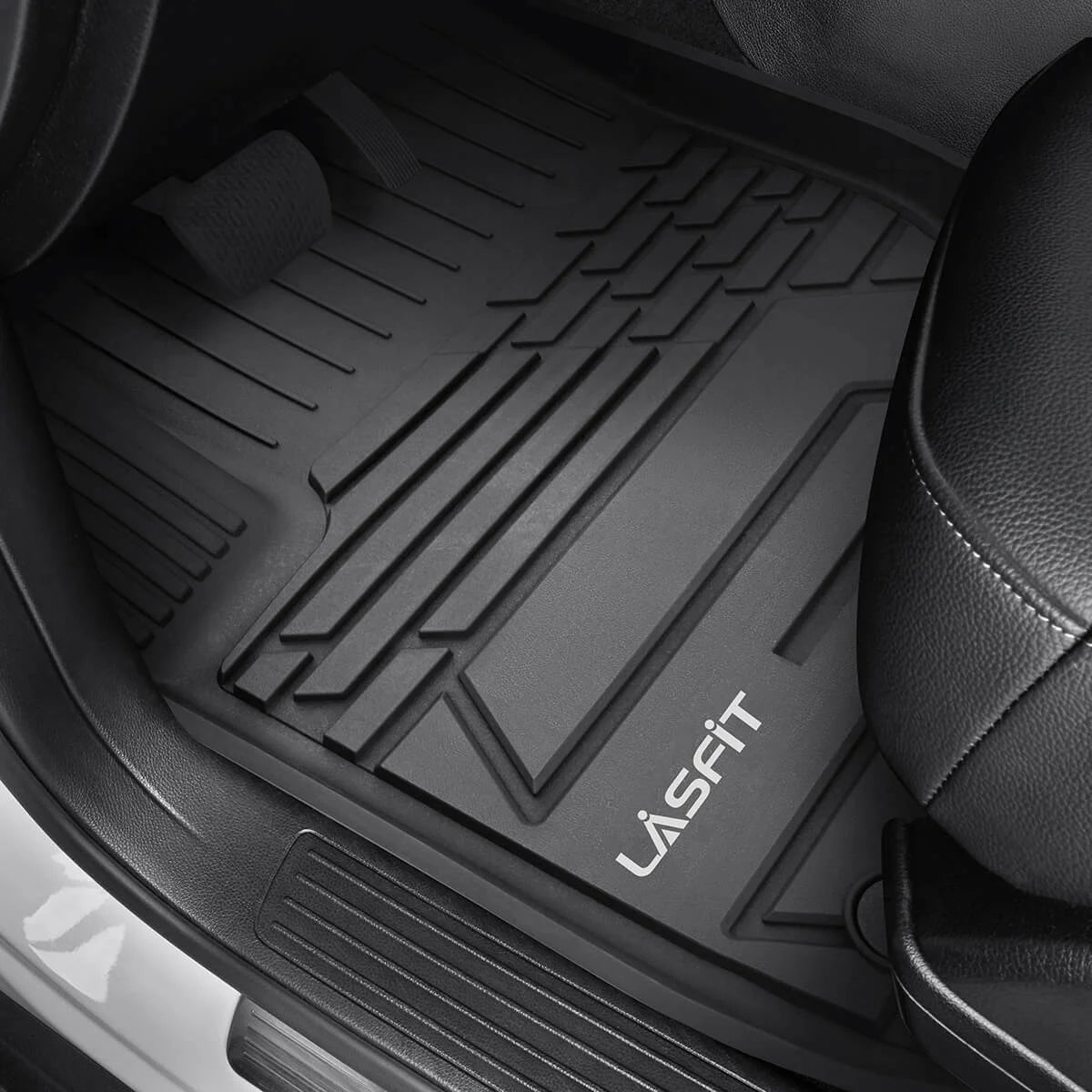 Black TPE All Weather Car Mats for Chevrolet Equinox D3680