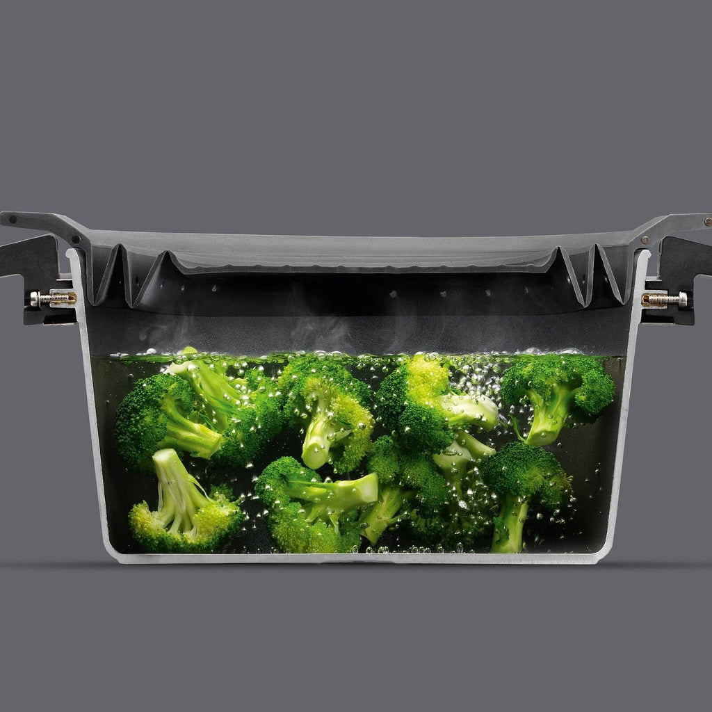 Stock Pot with Lid & Silicone Insert A51680