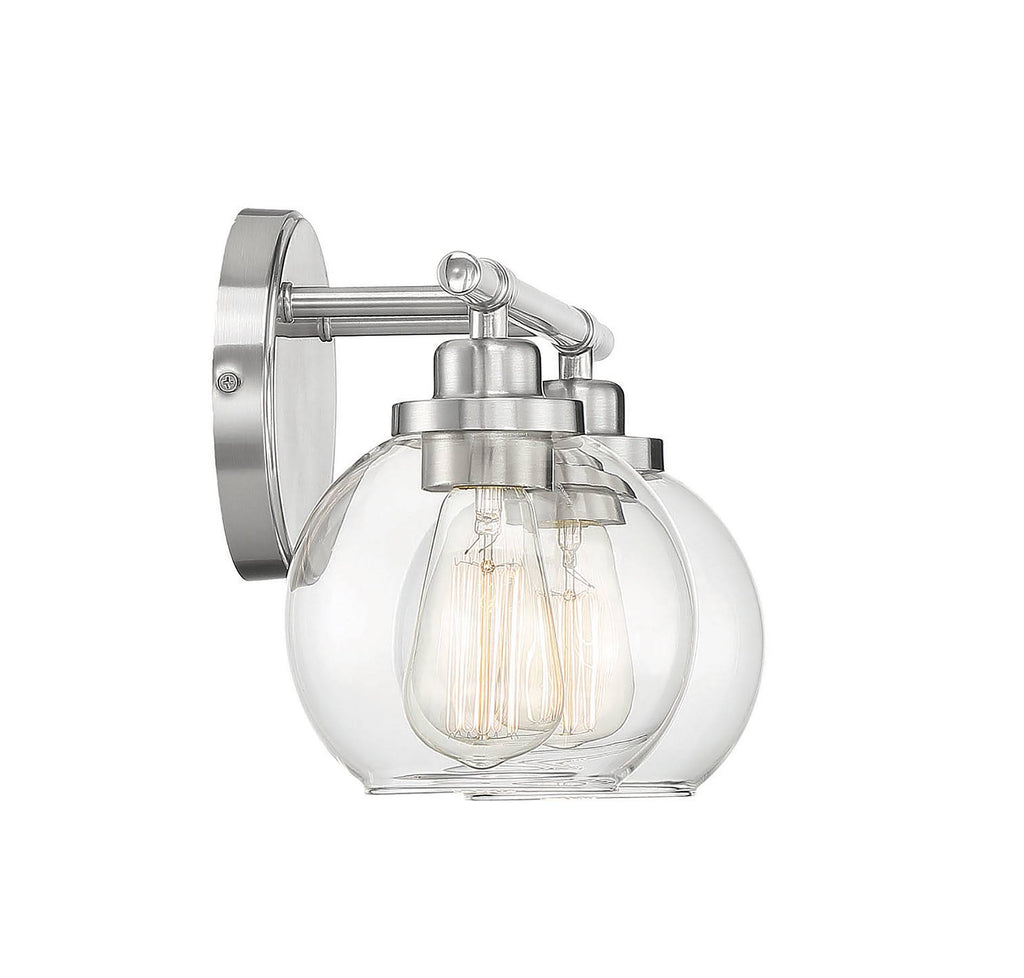 Satin Nickel 2 Light Bath G116